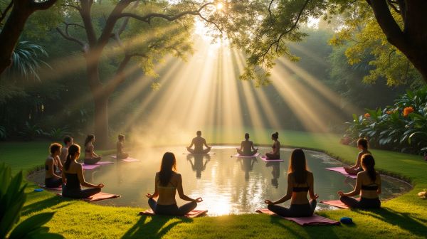 Évasion bien-être avec un week-end yoga ressourçant